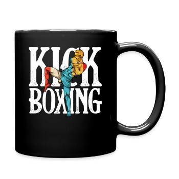 kickboxing - Mug uni - noir - Droite
