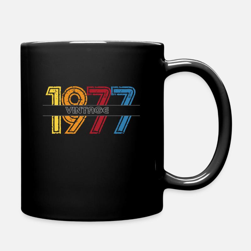 Tenue vintage 1977 - Mug uni - noir