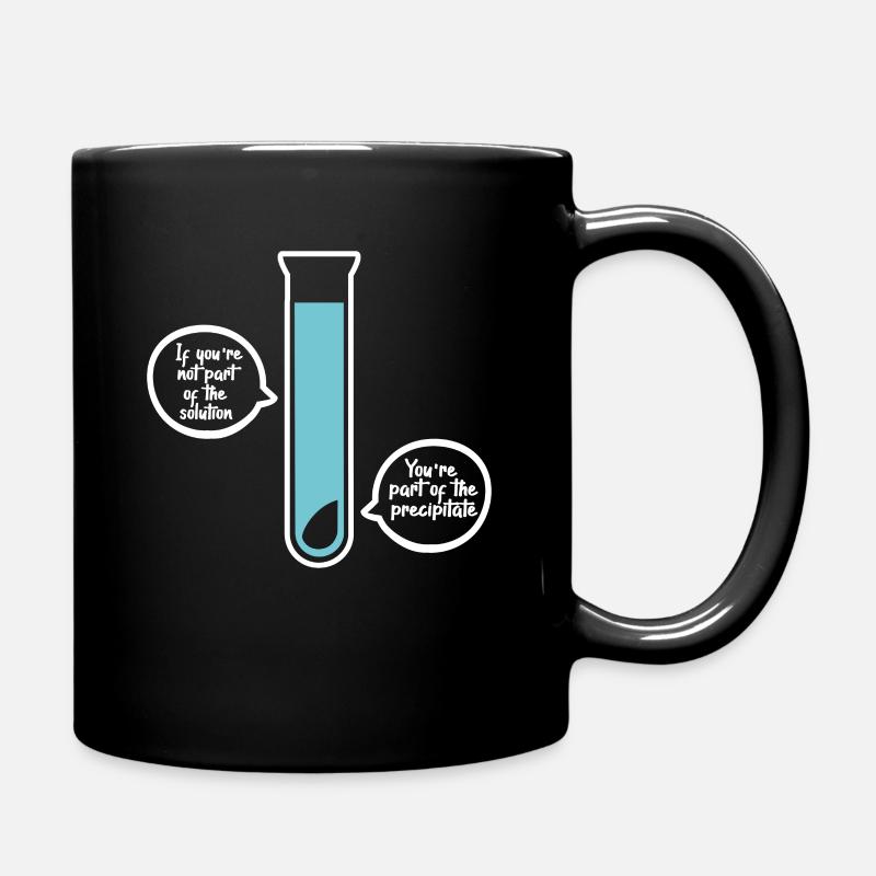 Wissenschaft - Tasse einfarbig - Schwarz