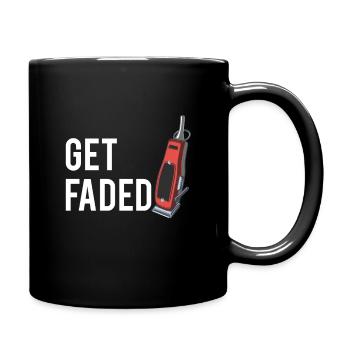 Barber, Geschenk - Tasse einfarbig - Schwarz - Rechts