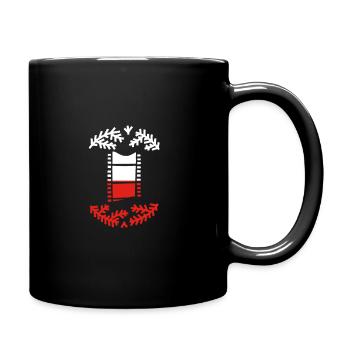 Simple movie strip gift idea - Full Colour Mug - black - Right