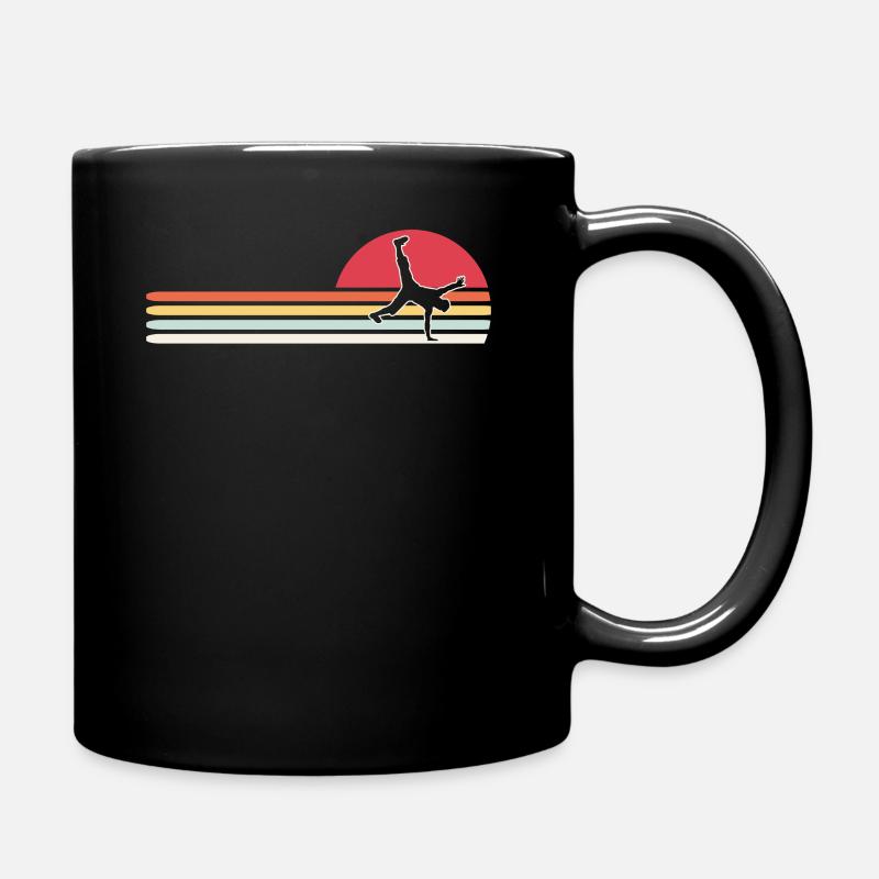 Breakdancer B-Boy retro - Tasse einfarbig - Schwarz