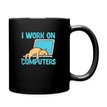 Programmeur - Mug uni - noir - Droite
