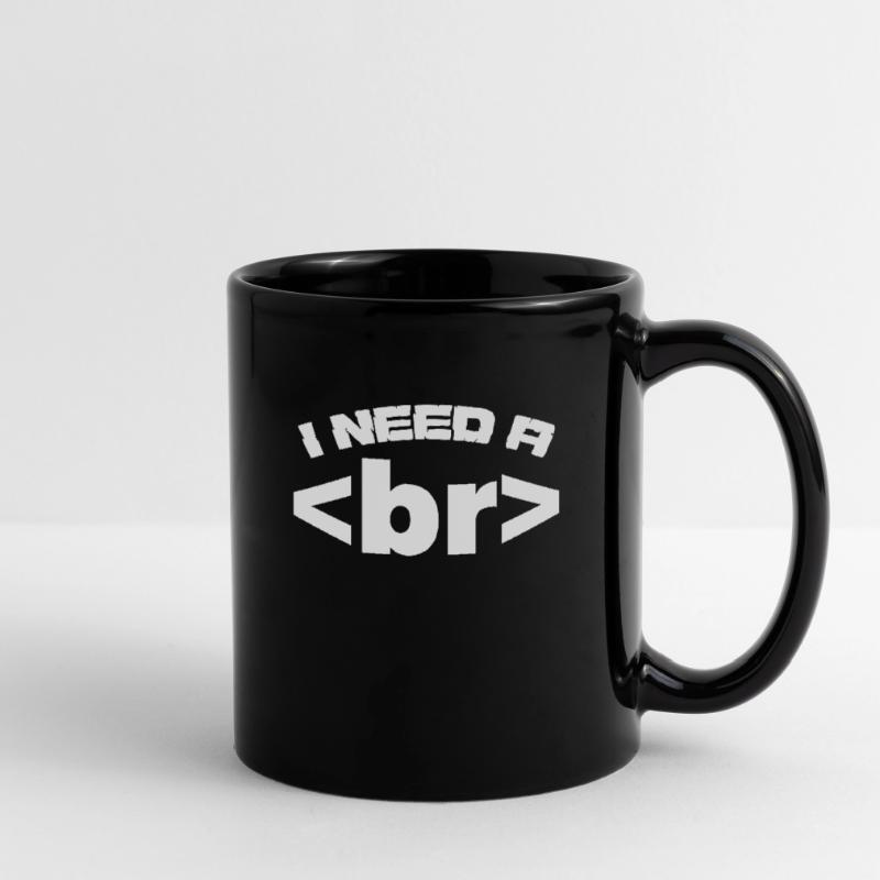 Programmierer Computer Code Informatik Geschenk Tasse einfarbig