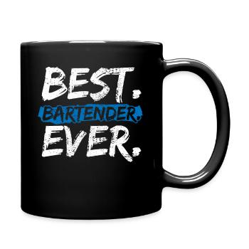 Barkeeper - Tasse einfarbig - Schwarz - Rechts
