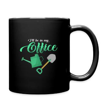 Garten - Tasse einfarbig - Schwarz - Rechts