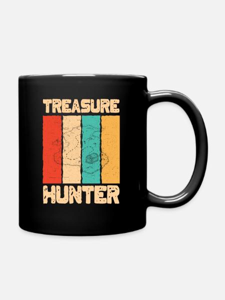 Cadeau de géocacheurs de carte d'île de chasse au trésor cool - Mug uni - noir