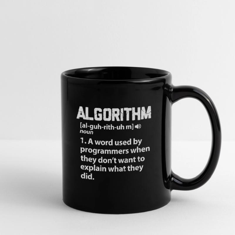 Programmer code coder programming gift Full Colour Mug