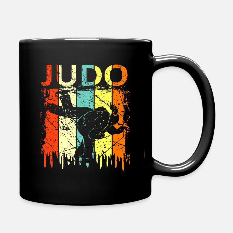 judo - Mug uni - noir