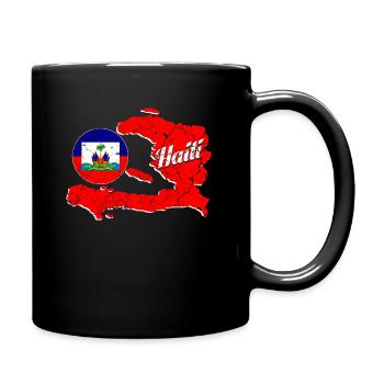 Haïti - Mug uni - noir - Droite