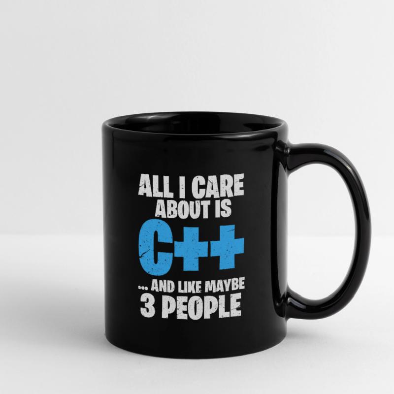 Programmer C ++ Code Coder Programming Full Colour Mug