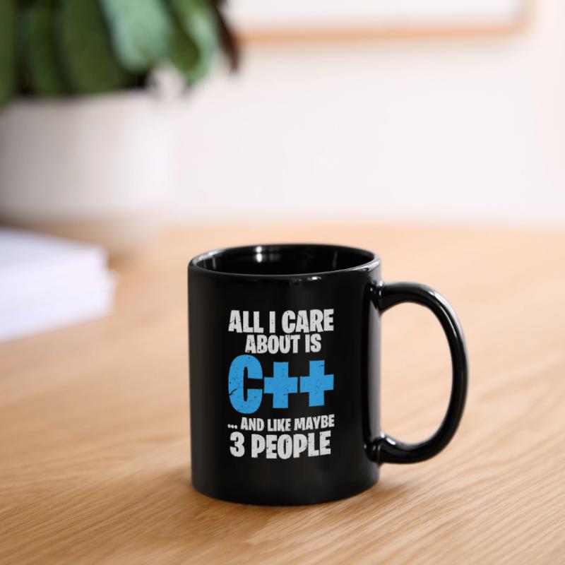 Programmer C ++ Code Coder Programming Full Colour Mug