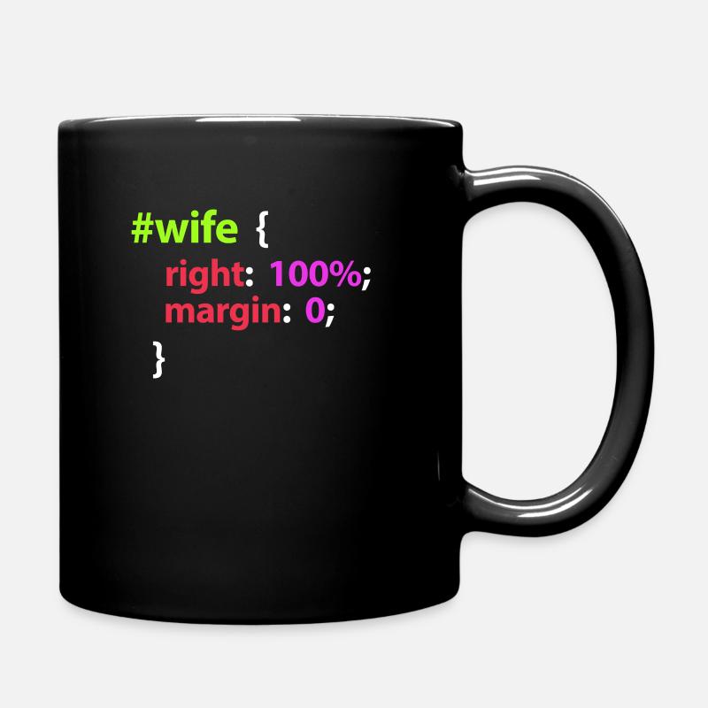 Programmierer - Tasse einfarbig - Schwarz