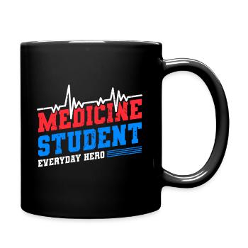 Étudiant en médecine - Mug uni - noir - Droite