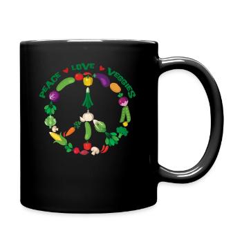 Agriculture paysanne - Mug uni - noir - Droite