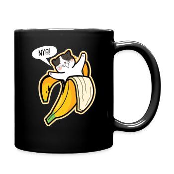 banana - Full Colour Mug - black - Right