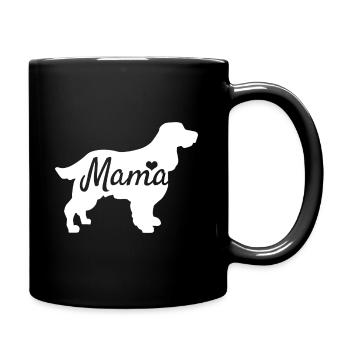 Cocker Spaniel - Mug uni - noir - Droite