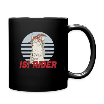Horse riding Icelandic horse Icelandic horse - Full Colour Mug - black - Right