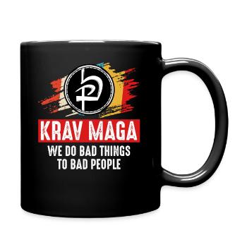 Krav Maga - Mug uni - noir - Droite