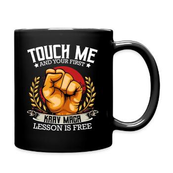 Krav Maga - Mug uni - noir - Droite