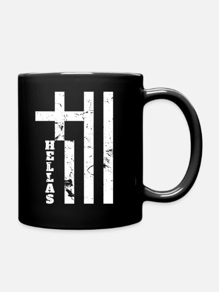 Drapeau Grèce Hellas - Mug uni - noir