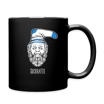 Chemise Sockrates Chaussettes Socrates Philosophie Geek Edu - Mug uni - noir - Droite