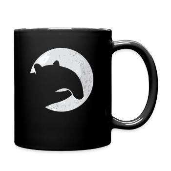 Tapir - Tasse einfarbig - Schwarz - Rechts