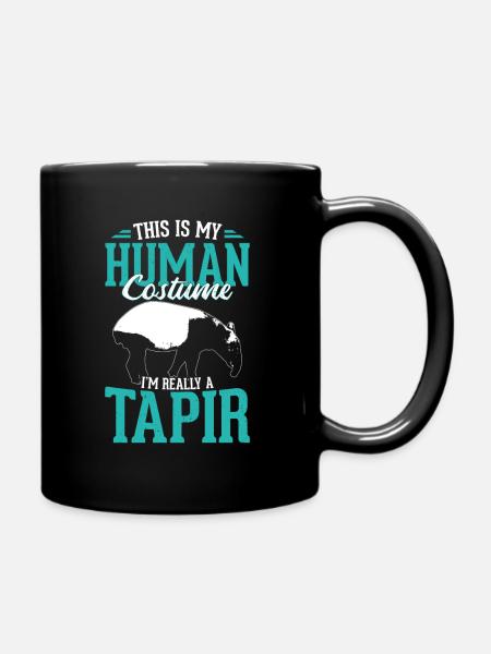 tapir - Mug uni - noir