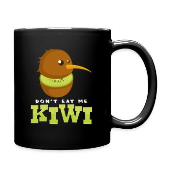 kiwi - Mug uni - noir - Droite