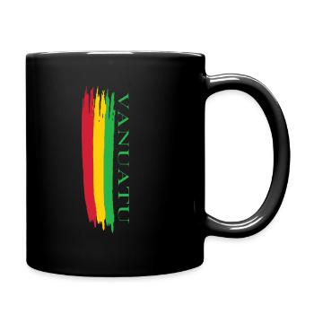 Vanuatu a esquissé les couleurs nationales - Mug uni - noir - Droite
