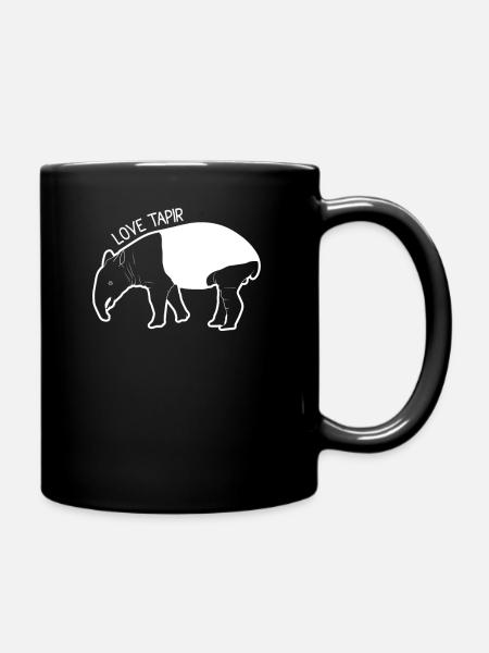 tapir - Mug uni - noir
