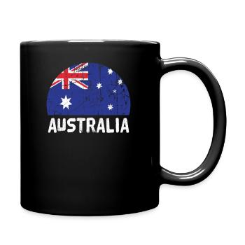 Australia - Full Colour Mug - black - Right