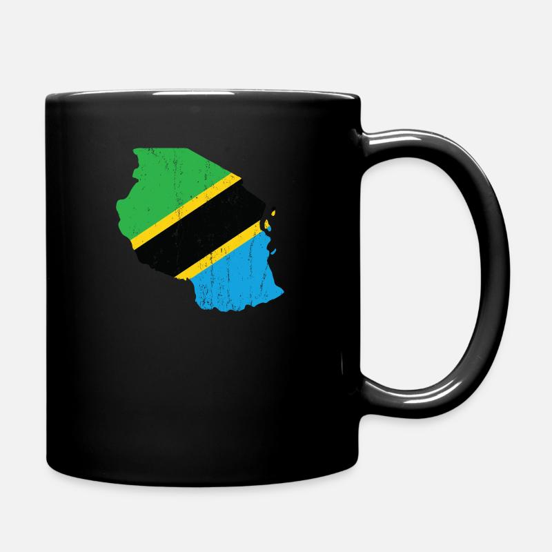 Tanzania - Full Colour Mug - black