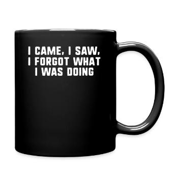 tee2 0011 Vector Smart ObjectI came I saw I forgot - Full Colour Mug - black - Right