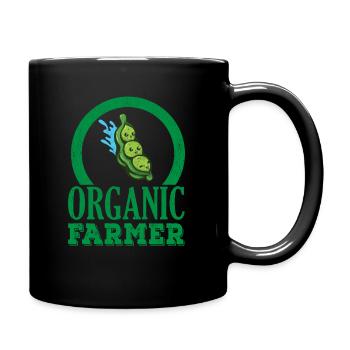 Agriculteur biologique Agriculteur biologique Eco durable Bio - Mug uni - noir - Droite