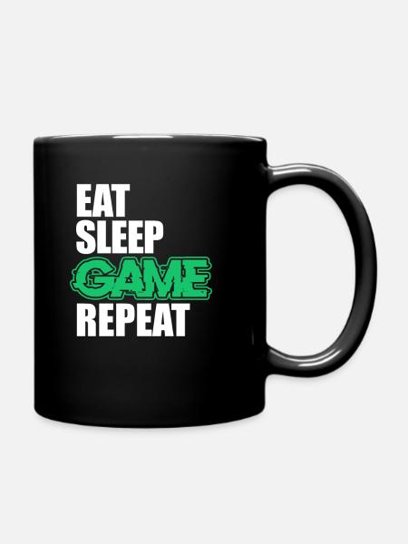 Gaming - Tasse einfarbig - Schwarz