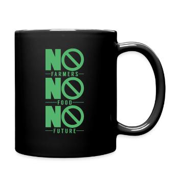 Bauer protest - Full Colour Mug - black - Right