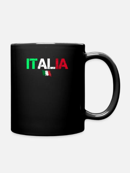 Rome Italie - Mug uni - noir