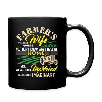 Paysanne - Mug uni - noir - Droite