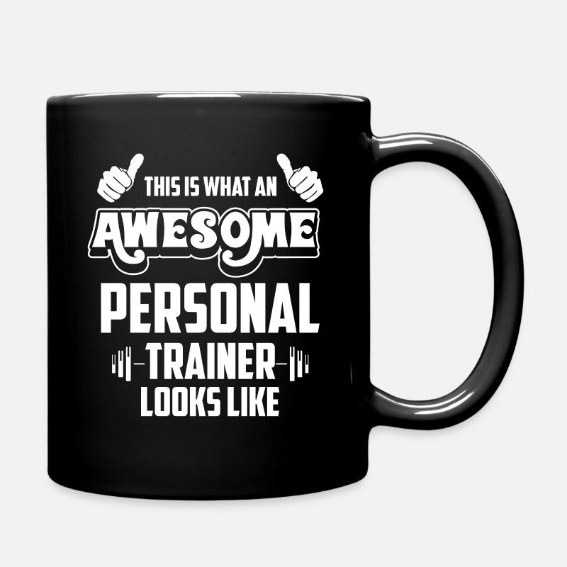 Instructeur de fitness - Mug uni - noir