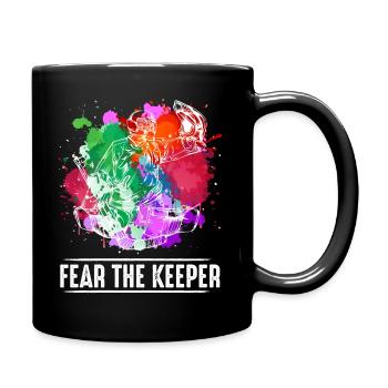 Eishockey - Tasse einfarbig - Schwarz - Rechts