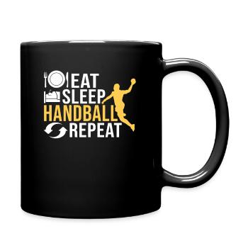 Handball team handball - Full Colour Mug - black - Right