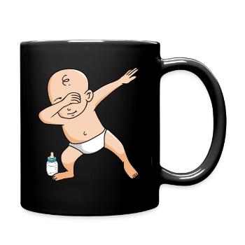 Tamponner bébé - Mug uni - noir - Droite