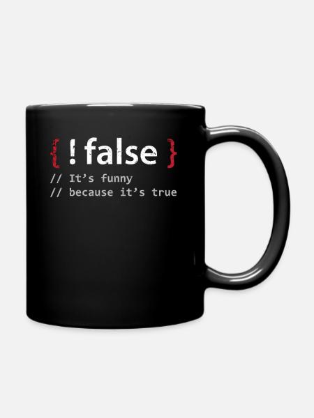 Programmeur Coder PC - Mug uni - noir