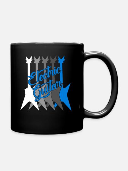 Joueur de guitare électrique - Mug uni - noir