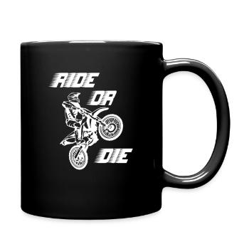 Motocross - Full Colour Mug - black - Right