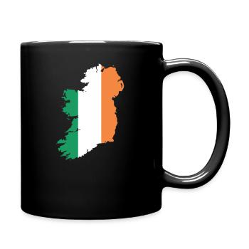 Irlande - Mug uni - noir - Droite