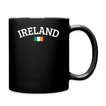 Irlande - Mug uni - noir - Droite