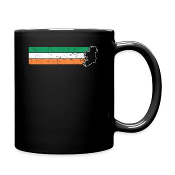 Irlande - Mug uni - noir - Droite