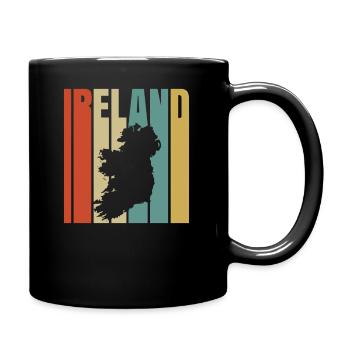 Irlande - Mug uni - noir - Droite